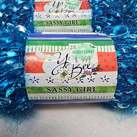 Yarn Bee Sassy Girl Eyelash Yarn Skeins 3 Oz Each Jan #622 Kimmy #614 Lot of 5 - Picture 8 of 12
